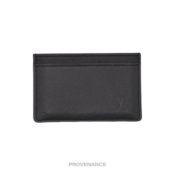 🔴 Louis Vuitton Card Wallet - Taiga Ardoise Leather - Picture 2 of 8